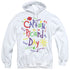 STAR TREK PICARD/PICARD DAY - ADULT PULLOVER HOODIE - WHITE