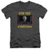 ST ORIGINAL/THE CORBOMITE MANEUVER - S/S ADULT V-NECK 30/1 - CHARCOAL