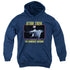 ST ORIGINAL/THE DOOMSDAY MACHINE - YOUTH PULLOVER HOODIE - NAVY