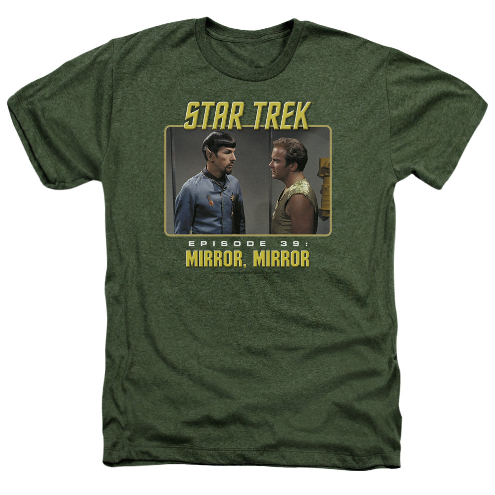 ST ORIGINAL/MIRROR MIRROR - ADULT HEATHER - MILITARY GREEN