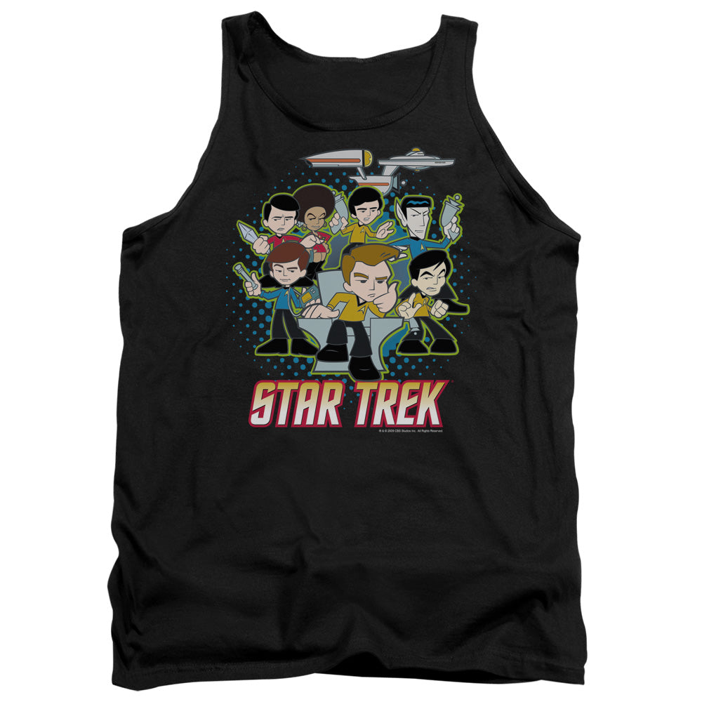 QUOGS/QUOGS COLLAGE - ADULT TANK - BLACK
