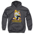 QUOGS/NOT AS FRUSTRATING - YOUTH PULLOVER HOODIE - CHARCOAL
