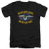QUOGS/BOLD - S/S ADULT V-NECK 30/1 - BLACK