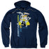 QUOGS/CAPTAIN&#39;S CHAIR - ADULT PULLOVER HOODIE - NAVY