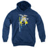 QUOGS/CAPTAINS CHAIR - YOUTH PULLOVER HOODIE - NAVY