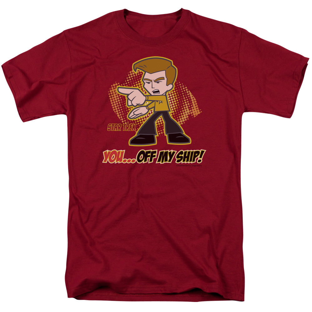 QUOGS/OFF MY SHIP - S/S ADULT 18/1 - CARDINAL