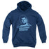 ST ORIGINAL/VULCAN MIND - YOUTH PULLOVER HOODIE - NAVY