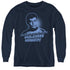ST ORIGINAL/VULCAN MIND - YOUTH LONG SLEEVE TEE - NAVY