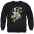 STAR TREK/GRAPHIC GOOD VS EVIL - ADULT CREWNECK SWEATSHIRT - BLACK
