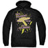 STAR TREK/SET PHASERS - ADULT PULLOVER HOODIE - BLACK