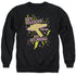 STAR TREK/SET PHASERS - ADULT CREWNECK SWEATSHIRT - BLACK