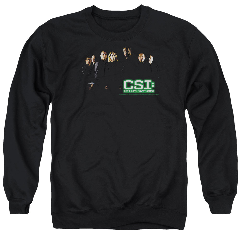 CSI/SHADOW CAST - ADULT CREWNECK SWEATSHIRT - BLACK