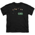 CSI/SHADOW CAST - S/S YOUTH 18/1 - BLACK