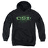 CSI/SKETCHY SHADOW - YOUTH PULLOVER HOODIE - BLACK