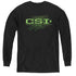 CSI/SKETCHY SHADOW - YOUTH LONG SLEEVE TEE - BLACK