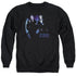 CSI/AT THE SCENE - ADULT CREWNECK SWEATSHIRT - BLACK