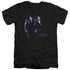 CSI/AT THE SCENE - S/S ADULT V-NECK 30/1 - BLACK