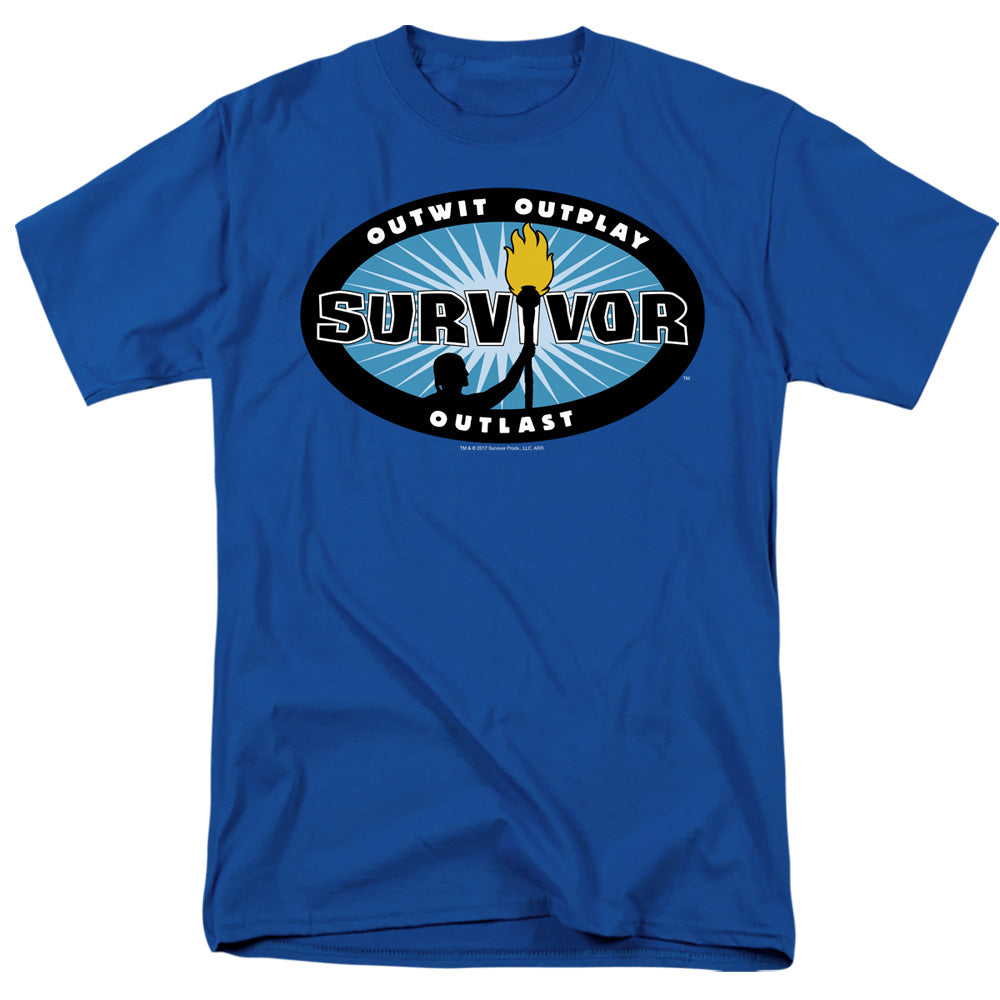 SURVIVOR/BLUE BURST - S/S ADULT 18/1  -  ROYAL BLUE