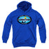 SURVIVOR/BLUE BURST - YOUTH PULLOVER HOODIE - ROYAL BLUE