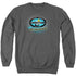 SURVIVOR/OFF MY ISLAND - ADULT CREWNECK SWEATSHIRT - CHARCOAL