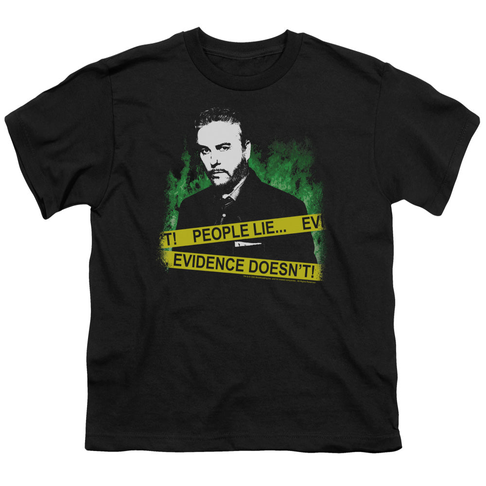 CSI/PEOPLE LIE - S/S YOUTH 18/1 - BLACK
