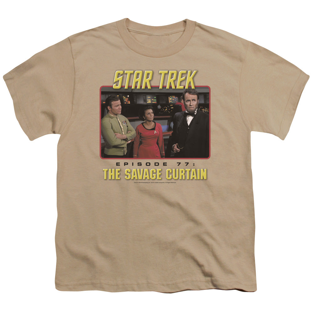STAR TREK/THE SAVAGE CURTAIN - S/S YOUTH 18/1 - SAND