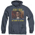 ST ORIGINAL/THE SQUIRE OF GOTHOS - ADULT HEATHER HOODIE - NAVY