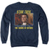 ST ORIGINAL/THE SQUIRE OF GOTHOS - ADULT CREWNECK SWEATSHIRT - NAVY