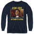 ST ORIGINAL/THE SQUIRE OF GOTHOS - YOUTH LONG SLEEVE TEE - NAVY