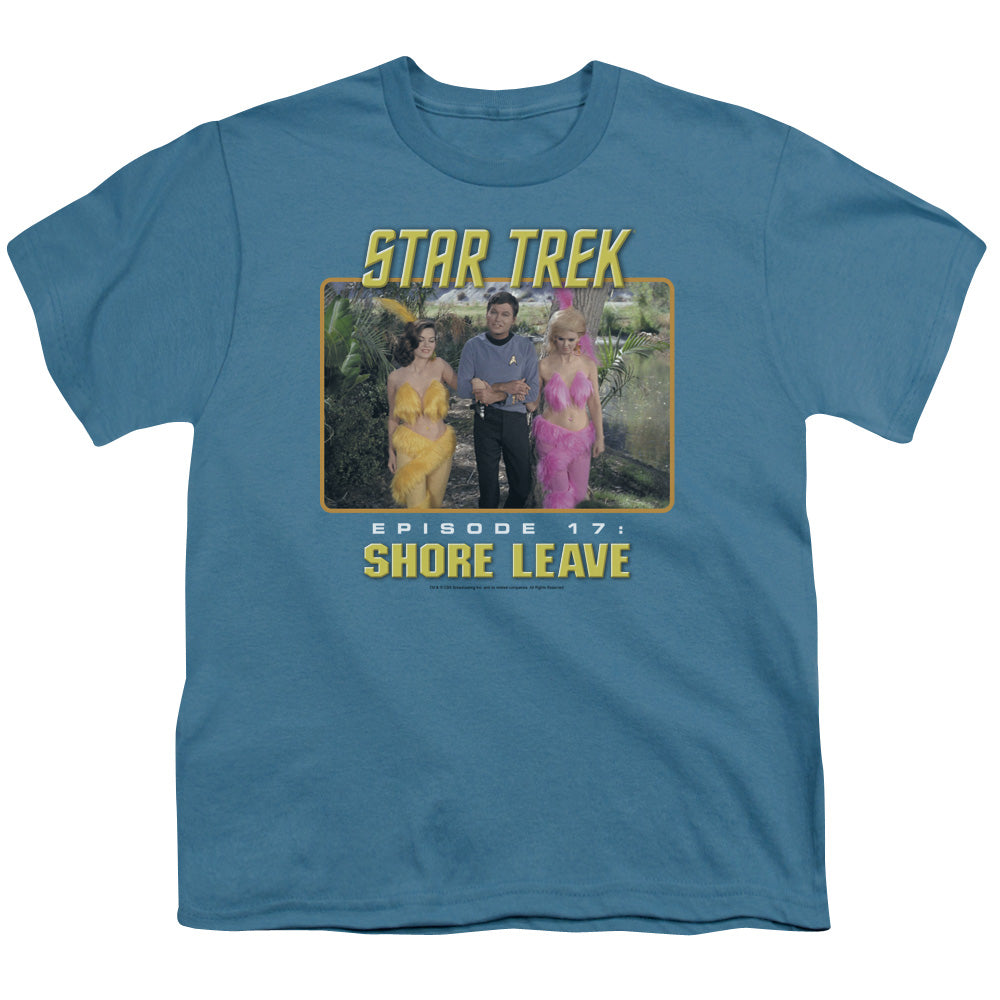 ST ORIGINAL/SHORE LEAVE - S/S YOUTH 18/1 - SLATE