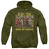 ST ORIGINAL/EPISODE 43 - ADULT PULLOVER HOODIE - MILITARY GREEN