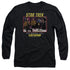 STAR TREK ORIGINAL/CATS PAW -  L/S ADULT 18/1  - BLACK