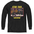 STAR TREK ORIGINAL/CATS PAW - YOUTH LONG SLEEVE TEE - BLACK