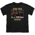 STAR TREK ORIGINAL/CATS PAW - S/S YOUTH 18/1 - BLACK