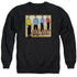 STAR TREK/CLASSIC - ADULT CREWNECK SWEATSHIRT - BLACK