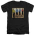 STAR TREK/CLASSIC - S/S ADULT V-NECK 30/1 - BLACK