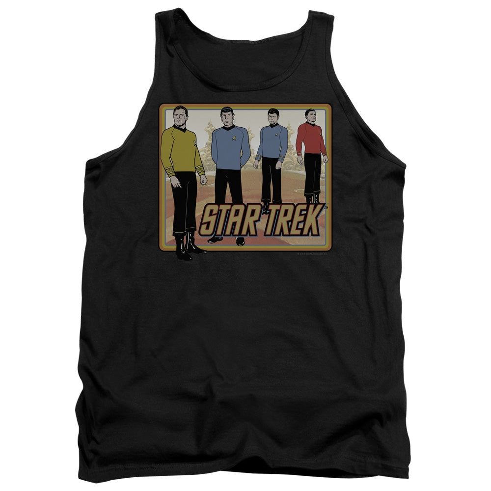 STAR TREK/CLASSIC - ADULT TANK - BLACK