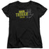 STAR TREK/TREKKIE - S/S WOMENS TEE - BLACK