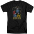 STAR TREK/WARP FACTOR 4 - S/S ADULT TALL 18/1 - BLACK