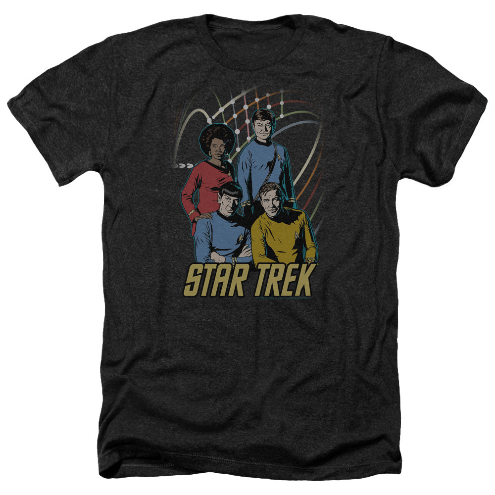 STAR TREK/WARP FACTOR 4 - ADULT HEATHER - BLACK