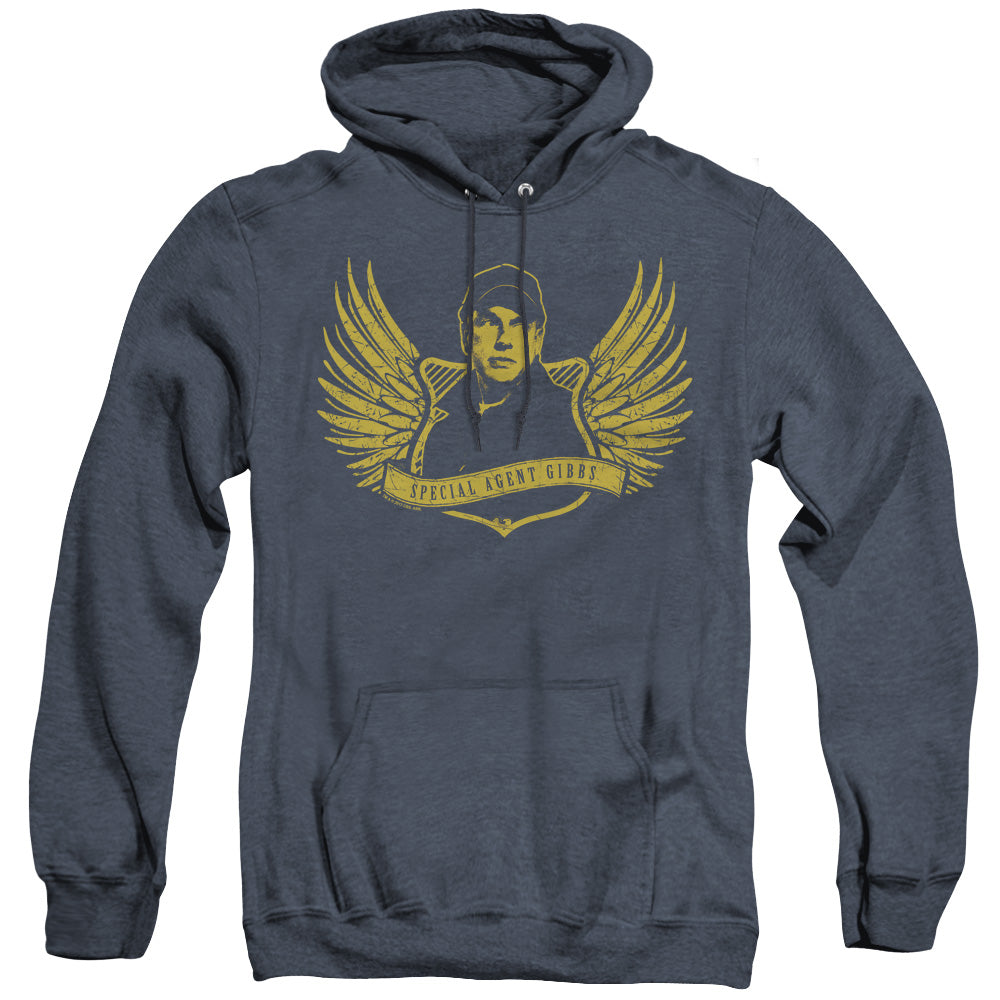 NCIS/GO NAVY - ADULT HEATHER HOODIE - NAVY