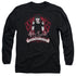 NCIS/GOTH CRIME FIGHTER - L/S ADULT 18/1 - BLACK