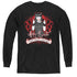 NCIS/GOTH CRIME FIGHTER - YOUTH LONG SLEEVE TEE - BLACK
