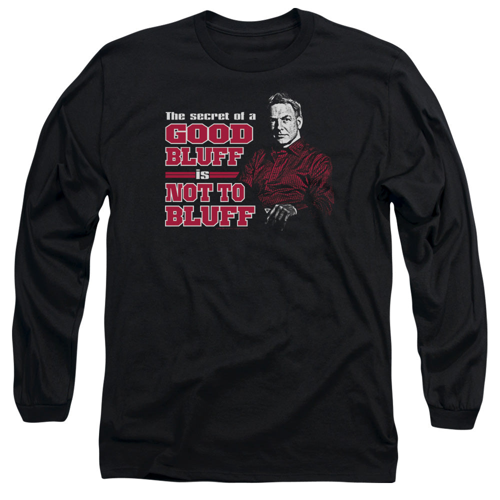NCIS/NO BLUFFING -  L/S ADULT 18/1  - BLACK