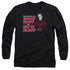 NCIS/NO BLUFFING -  L/S ADULT 18/1  - BLACK