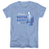 NCIS/DOCTOR DUCKY - S/S WOMENS TEE - CAROLINA BLUE
