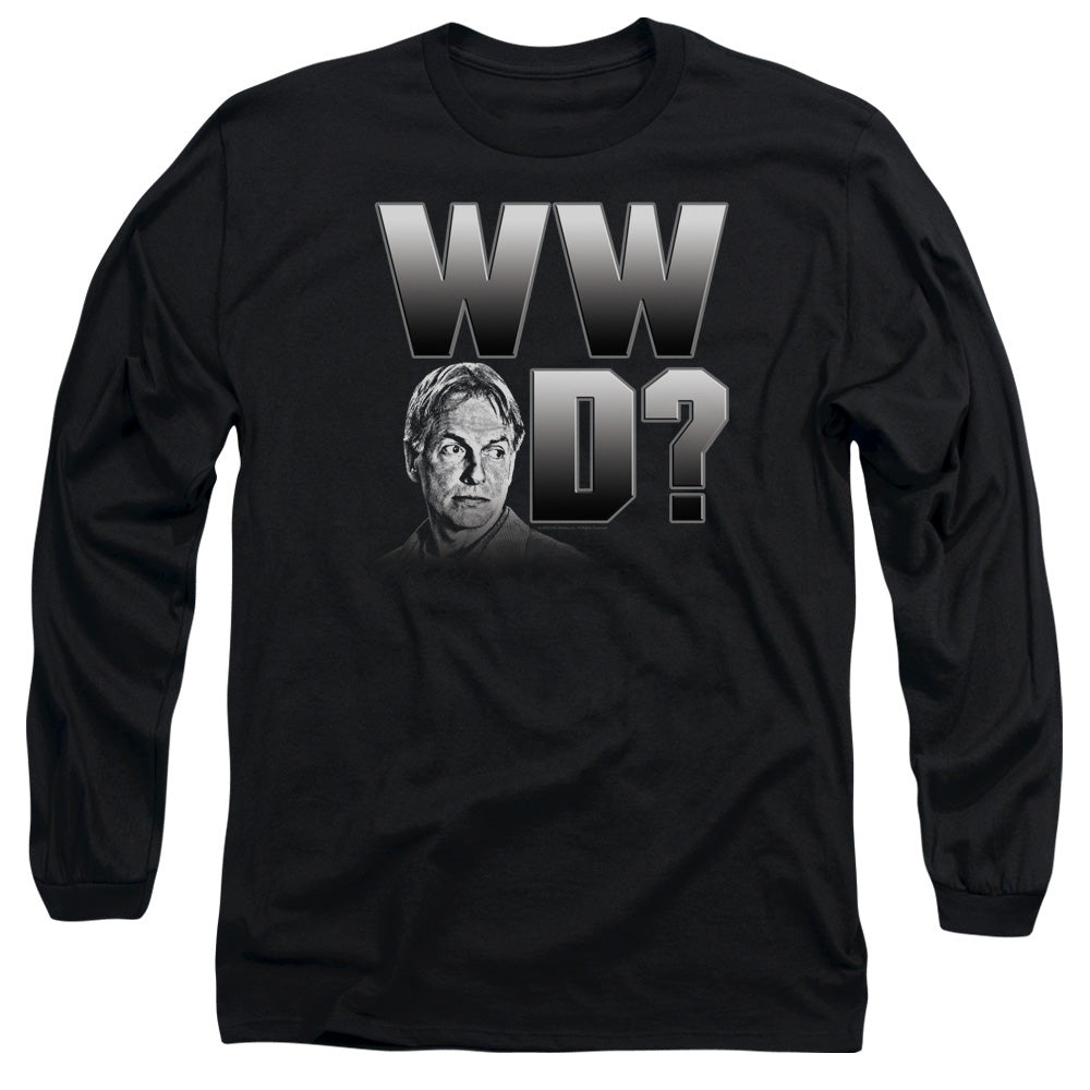 NCIS/WHAT WOULD GIBBS DO - L/S ADULT 18/1 - BLACK