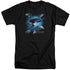 STAR TREK/STARFLEET VESSELS - S/S ADULT TALL 18/1 - BLACK