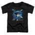 STAR TREK/STARFLEET VESSELS - S/S TODDLER TEE - BLACK