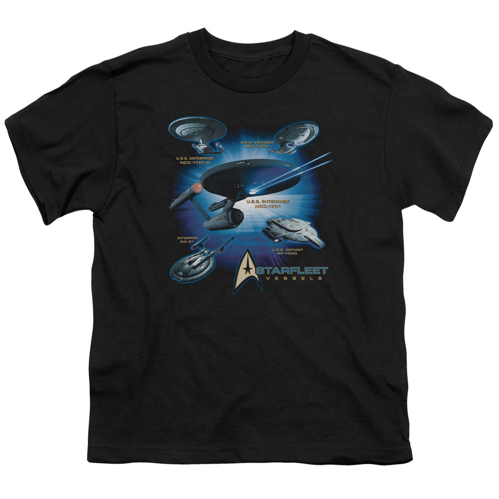 STAR TREK/STARFLEET VESSELS - S/S YOUTH 18/1 - BLACK